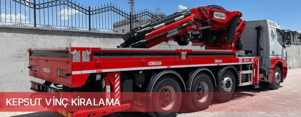 Kepsut İlçemi Vinç Kiralama